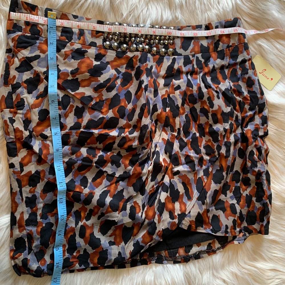 Cute Leopard Print Skirt - Picture 3 of 3